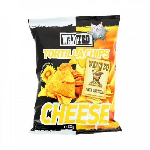 Picture of WANTED TORTILA CHIP CHEESE 250G