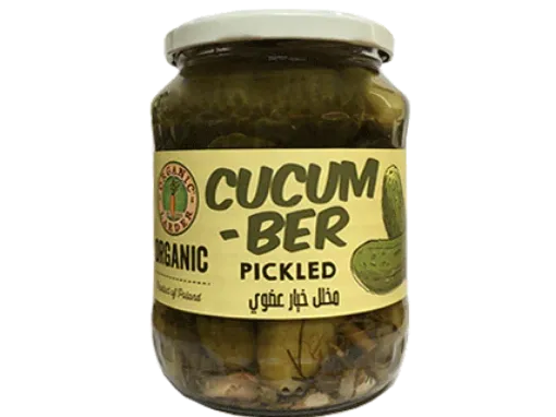 Picture of ORGANIC LARDER PICKLED CUCUMBER 680G