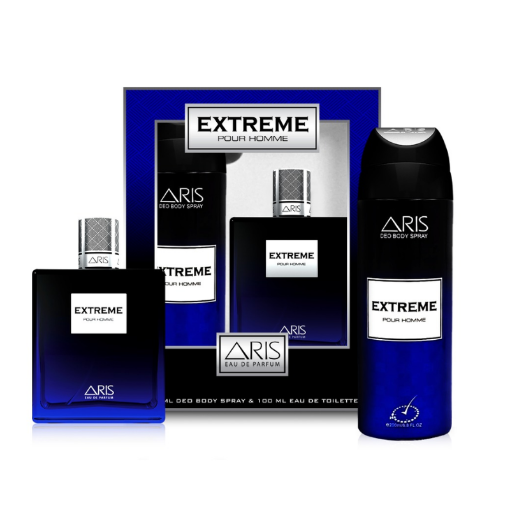 Picture of ARIS GIFTSET FOR MEN PERFUME  DEO EXTREME 100ML 200ML