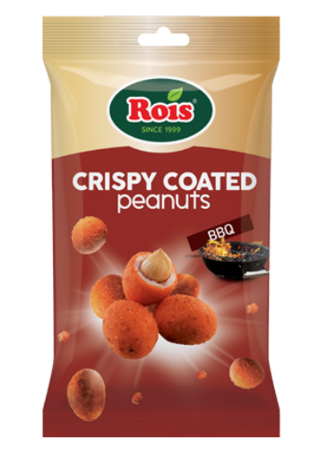 Picture of ROIS COATED PEANUTS BBQ 80G