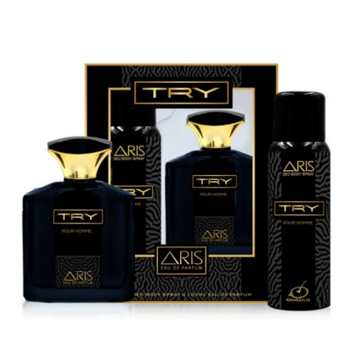 Picture of ARIS GIFTSET FOR MEN PERFUME  DEO TRY 100ML 200ML