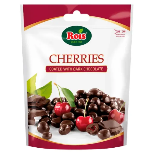 Picture of ROIS CHERRIES AMARENA DARK CHOCO 100G