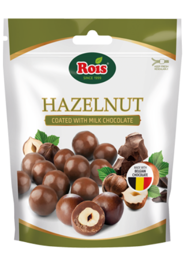 Picture of ROIS HAZELNUT MILK CHOCOLATE 40G