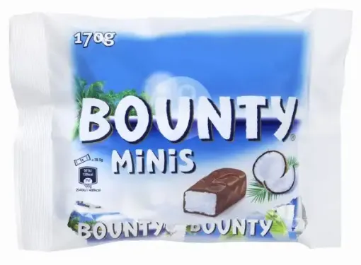 Picture of BOUNTY MINIS 170G