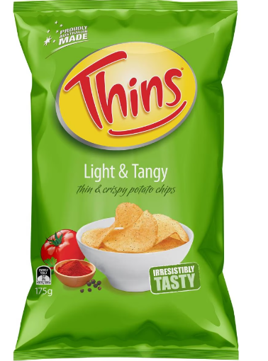 Picture of THINS LIGHT TANGY 175G