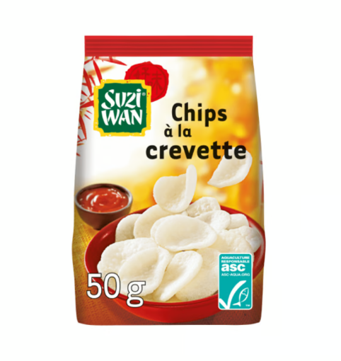 Picture of SUZI WAN CHIPS CREVETTE 50G