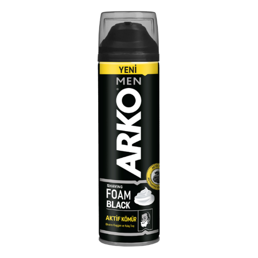 Picture of ARKO MEN BLACK SHAVING FOAM 200ML