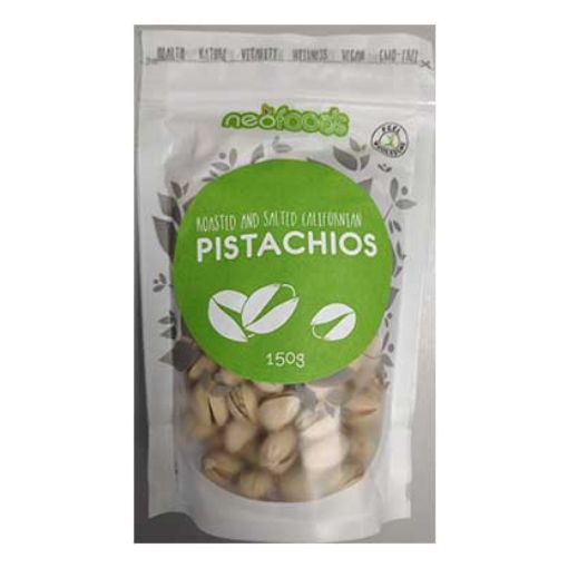 Picture of NEOFOODS ROASTED SALTED PISTACHIO 150G