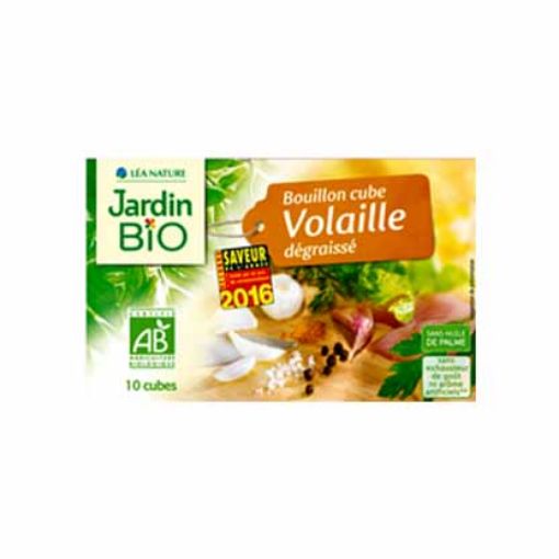 Picture of JARDIN BIO BOUILLON CUBE VOLAILLE DEGRAISER 100G