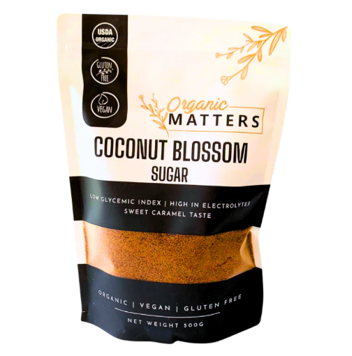 Picture of ORGANIC MATTERS COCONUT SUGAR 500G