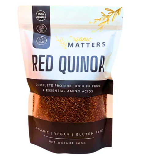 Picture of ORGANIC MATTERS RED QUINOA 500G