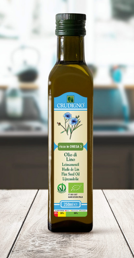 Picture of CRUDIGNO FLAXSEED OIL 250ML