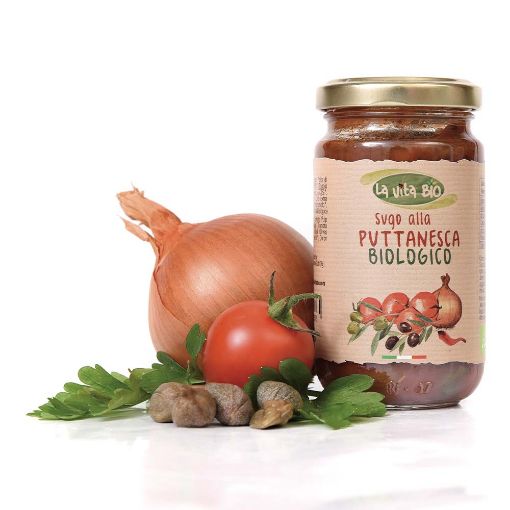 Picture of LA VITA BIO ORGANIC PUTTANESCA SAUCE 190G