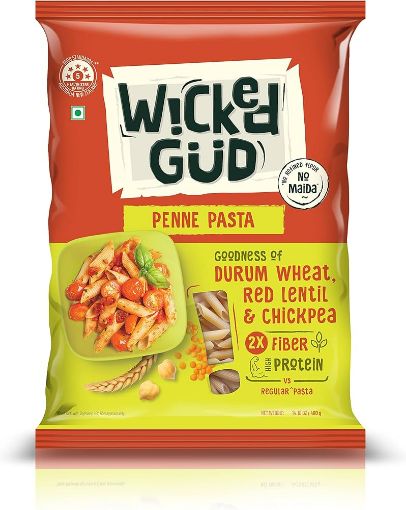 Picture of WICKED GUD DURUM WHEAT PENNE PASTA 400G