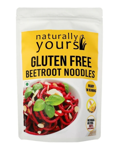 Picture of NY BEETROOT NOODLES GLUTEN FREE 100G