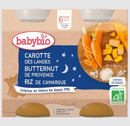 Picture of BABY BIO BN CAROTTE L BUTTERNUT RC 200G