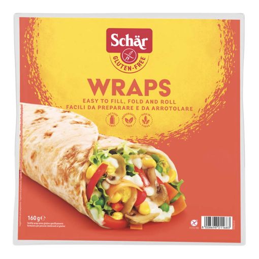 Picture of SCHAR GLUTEN FREE WRAPS 160G