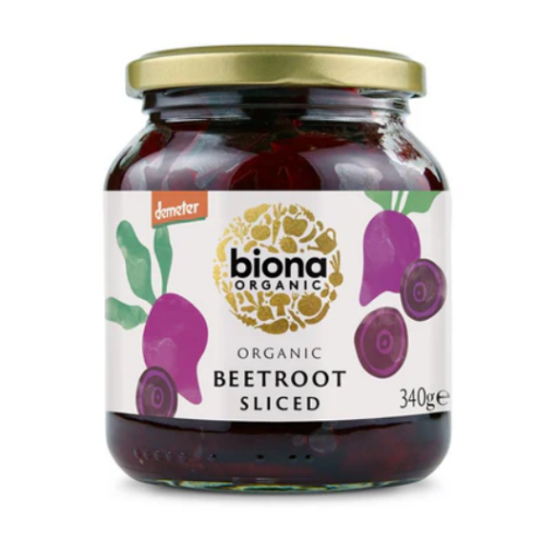 Picture of BIONA ORGANIC BEETROOT SLICE 340G