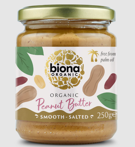 Picture of BIONA ORGANIC P BUTTER SMOOTH SALTED 250G