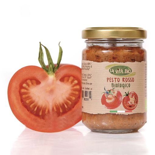 Picture of LA VITA BIO ORGANIC RED PESTO 130G