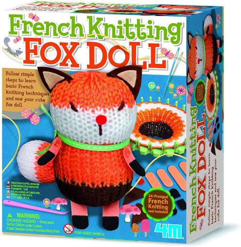 Picture of 4M FRENCH KNITTING FOX DOLL