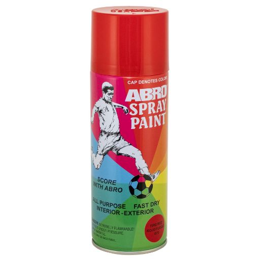 Picture of ABRO MASTERS SPRAY PAINT REGULAR RED SP 075 AM EF