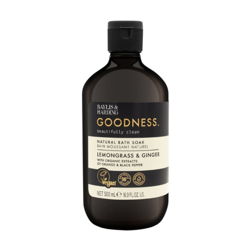 Picture of BAYLIS HARDING GOODNESS LEMONGRASS GINGER BATH SOAK 500ML