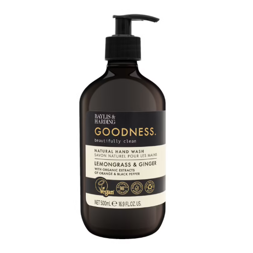 Picture of BAYLIS HARDING GOODNESS LEMONGRASS GINGER SAVON LIQUIDE 500ML