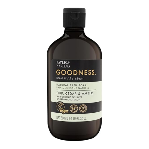 Picture of BAYLIS HARDING GOODNESS OUD CEDAR AMBER GEL DOUCHE 500ML