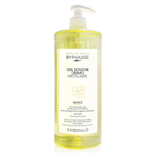 Picture of BYPHASSE DERMO MICELLAIRE GEL DOUCHE MONOI 1L