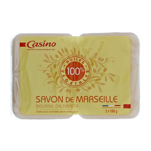 Picture of CASINO SAVON MARSEILLE KARITE 2X100G