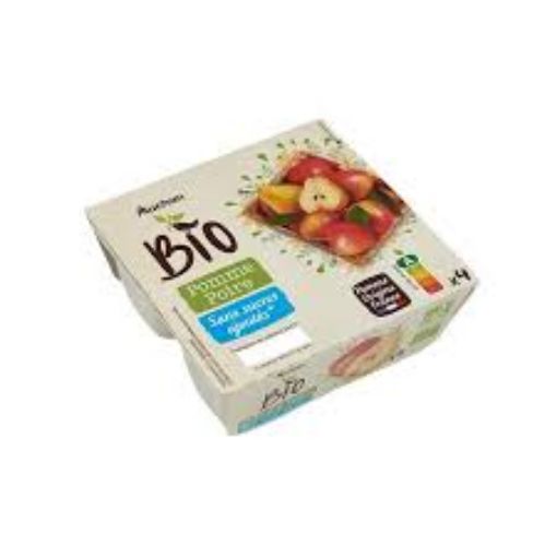 Picture of CO BIO PUREE POMME POIRE SANS SUCRES AJOUTES 4X95G