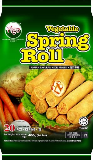 Picture of FIGO SPRING ROLLS VEG 400G