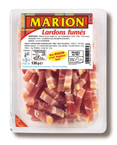 Picture of MARION LARDONS FUMES 130G