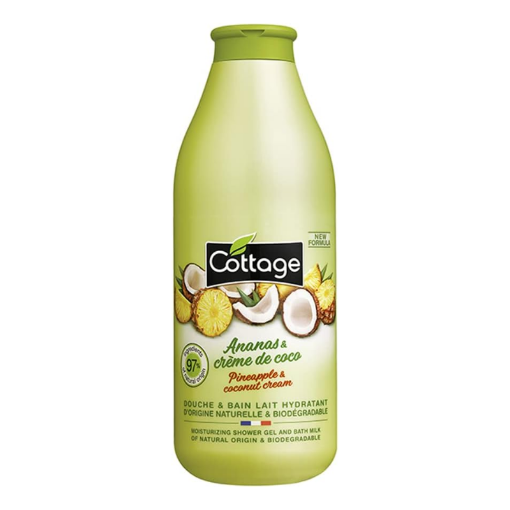 Picture of COTTAGE DOUCHE BAIN LAIT HYDRATANT ANANAS COCO 750ML