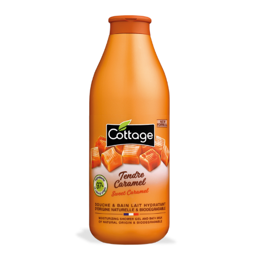 Picture of COTTAGE DOUCHE BAIN LAIT HYDRATANT CARAMEL 750ML