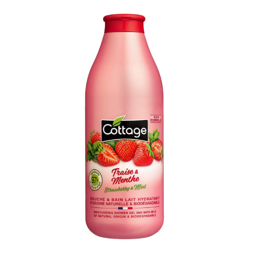 Picture of COTTAGE DOUCHE BAIN LAIT HYDRATANT FRAISE MENTHE 750ML