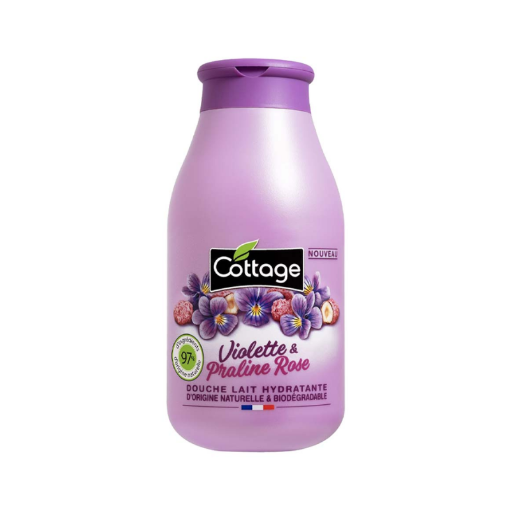 Picture of COTTAGE DOUCHE LAIT HYDRATANT VIOLETTE PRALINE 250ML