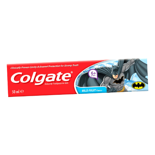 Picture of COLGATE DENTIFRICE JUNIOR SMILES BATMAN 6ANS PLUS 50ML