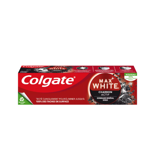 Picture of COLGATE DENTIFRICE MAX WHITE CHARCOAL 75ML