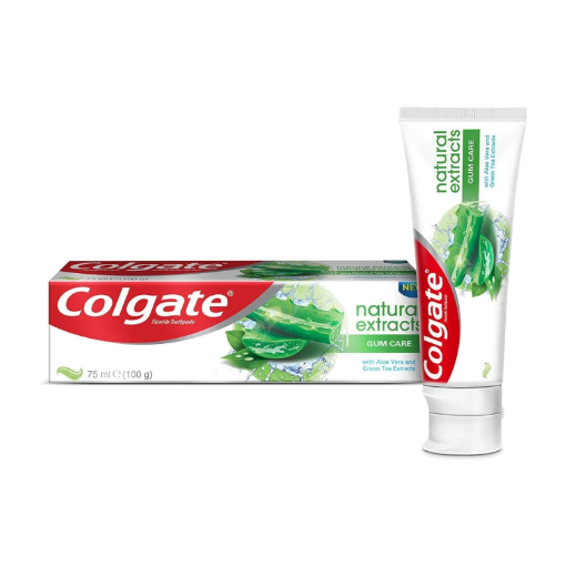 Picture of COLGATE DENTIFRICE NATURAL ALOEETGREEN TEA 75ML