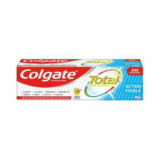 Picture of COLGATE DENTIFRICE TOTAL ACTION VISIBLE 75ML