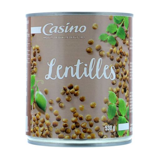 Picture of CO LENTILLE PREPAREE 530G