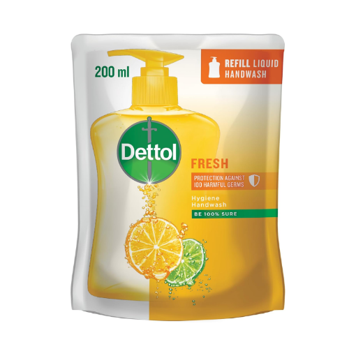 Picture of DETTOL LIQUID WASH FRESH REFILL SACHET 200ML