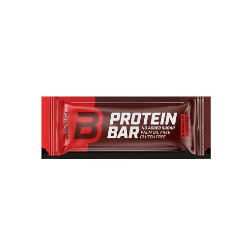 Picture of BIOTECH  PROTEIN BAR STRAW 70G