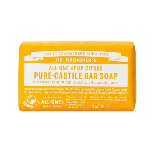 Picture of DR BRONNER CITRUS BAR SOAP 140G