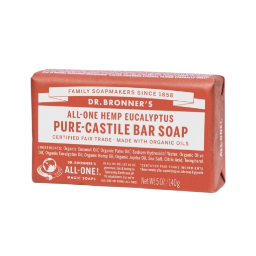 Picture of DR BRONNER EUCALYPTUS BAR SOAP 140G