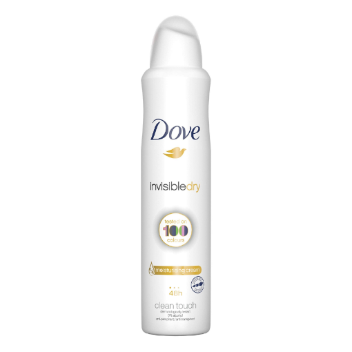 Picture of DOVE DEODORANT INVISBLE 250ML