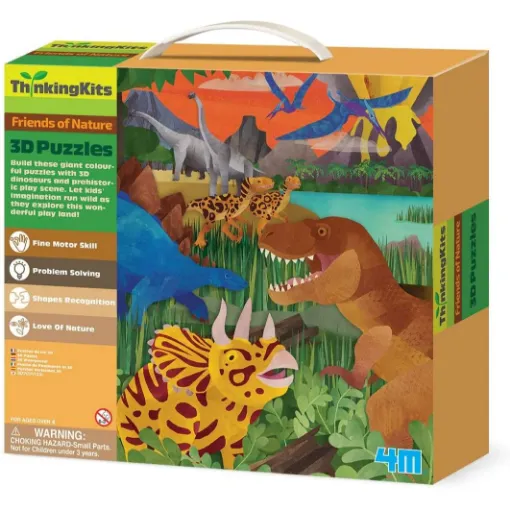 Picture of 4M THINKING KITS 3D PUZZLES DINO