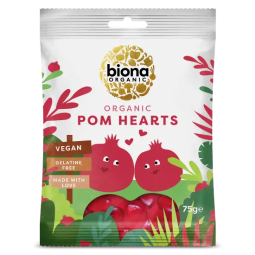 Picture of BIONA ORGANIC POMEGRANATE HEART 75G